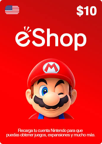 Gift Card Nintendo eShop $10 USD