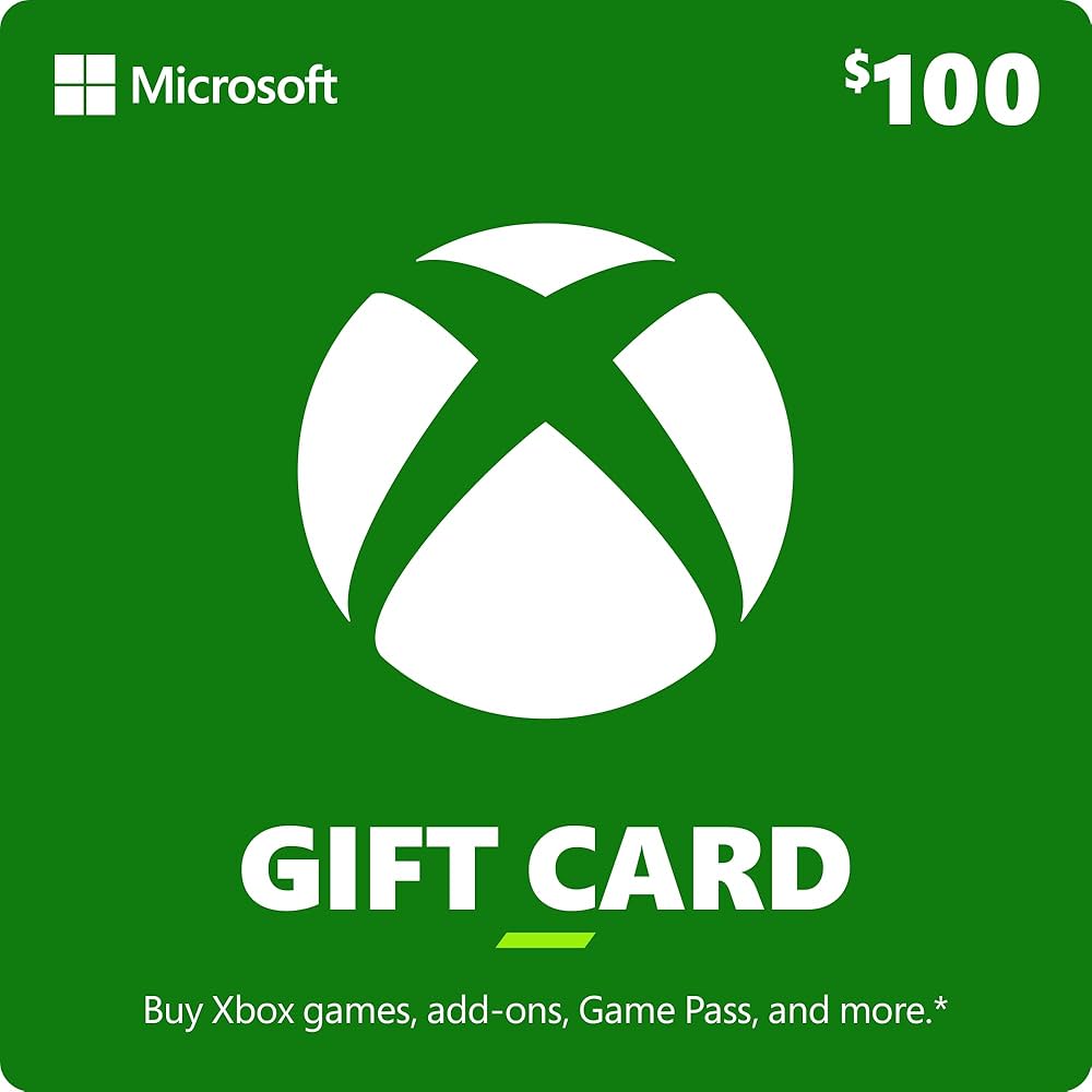 Gift Card Xbox $100 USD